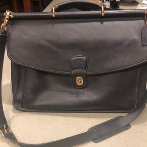 Vintage Authentic Coach Willis Briefcase